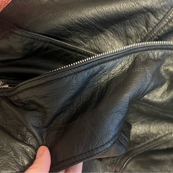 Black Leather Jacket - Picture 12 of 13